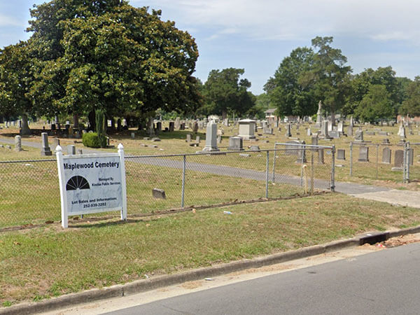 maplewood cemetery, kinston, nc