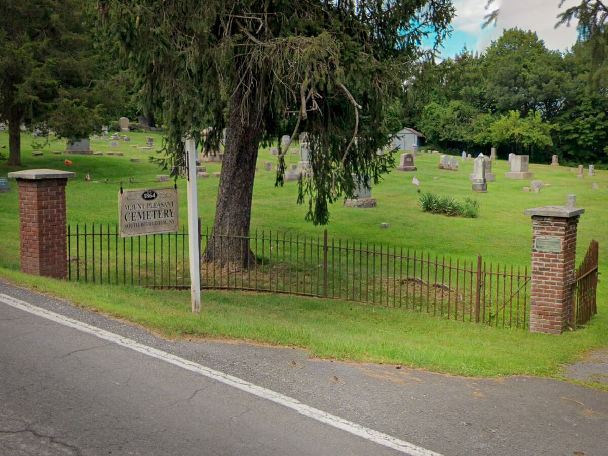 mount pleasant cemetery, south bethlehem, ny