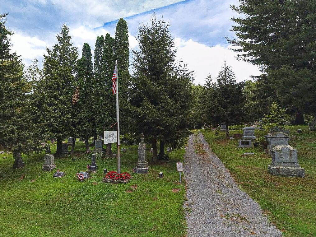 barnes settlement cemetery, alexandria center, ny