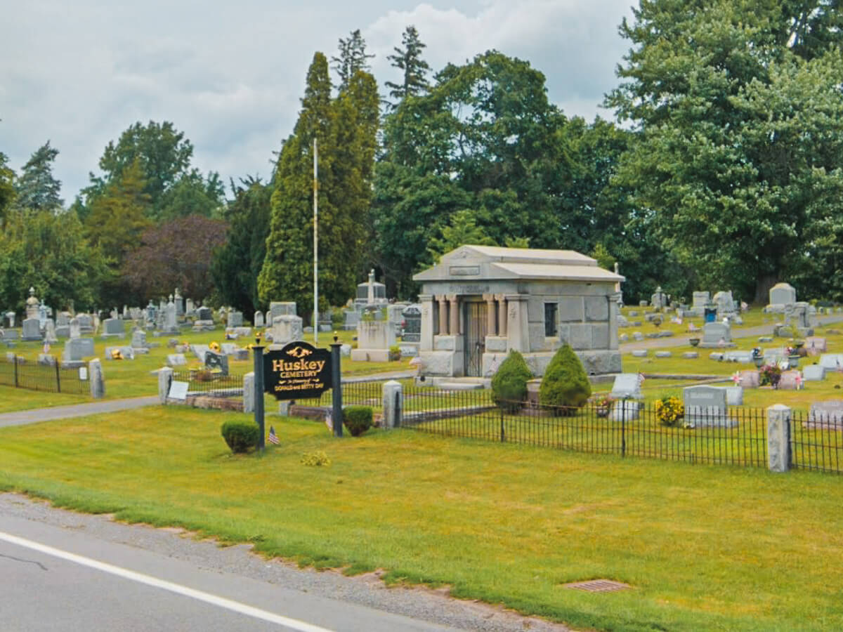 huskey cemetery, terrys corners, ny