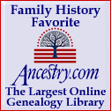 Ancestry.com Family History Favorite Award (4452 bytes)