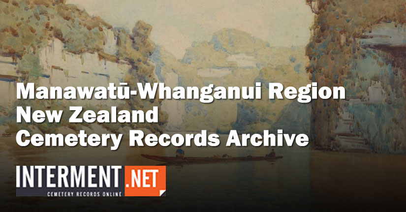 matawatu-whanganui region new zealand cemetery records