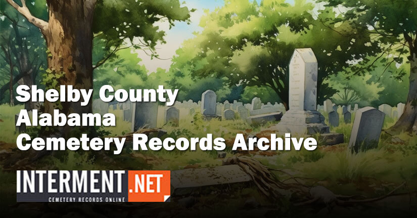 shelby county alabama cemetery records
