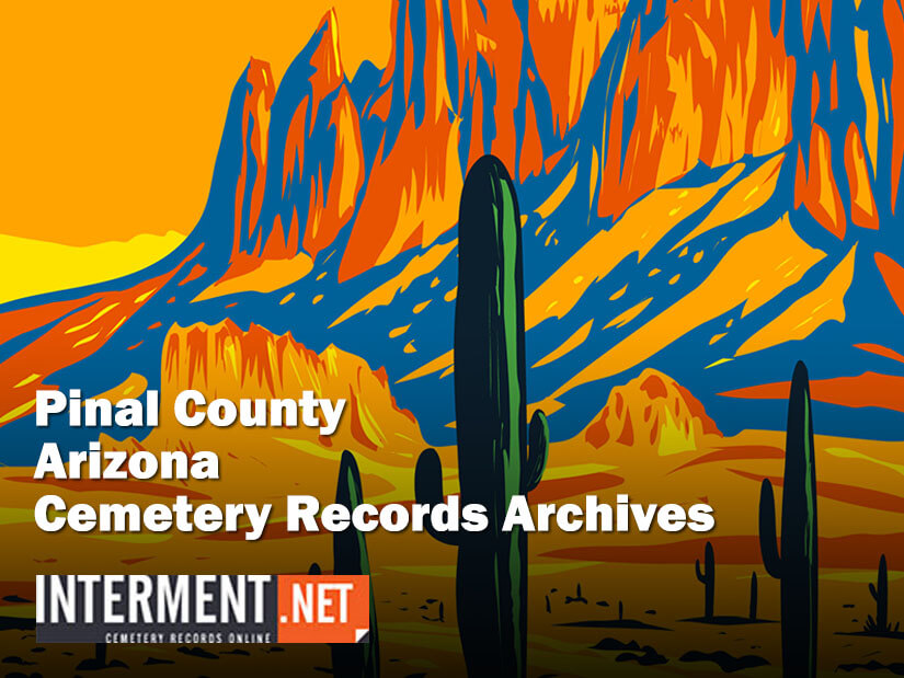 pinal county arizona cemetery records