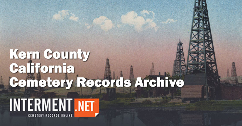 kern county california cemetery records