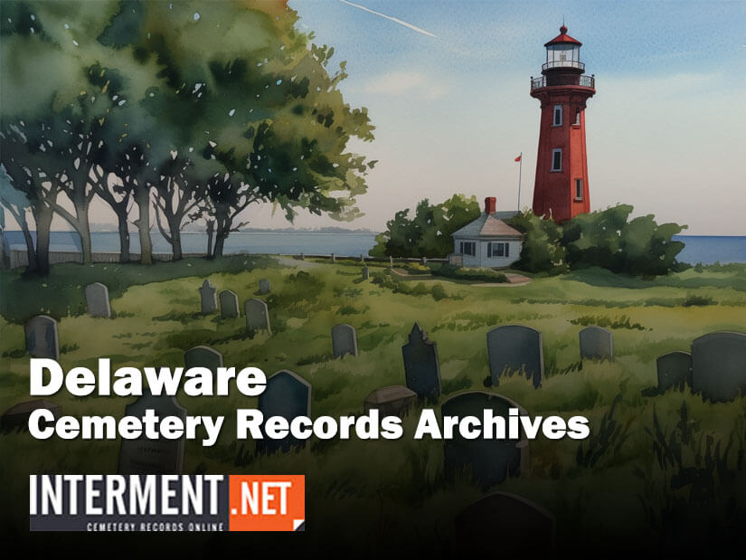 delaware cemetery records