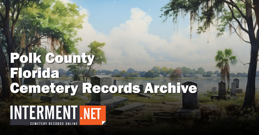 polk county florida cemetery records
