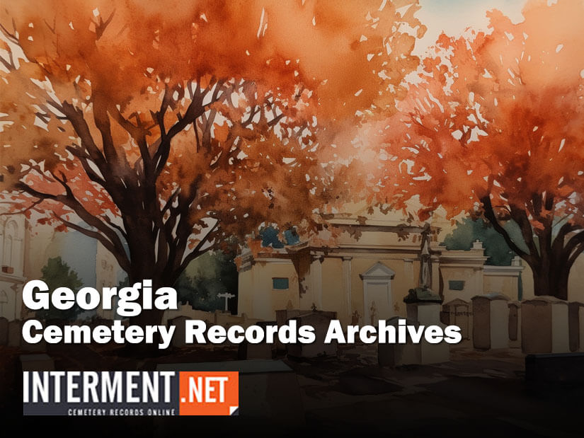 georgia cemetery records