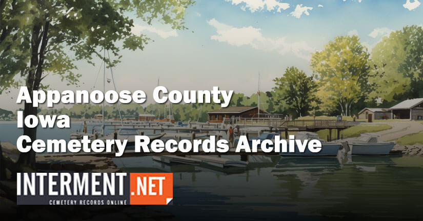 appanoose county iowa cemetery records
