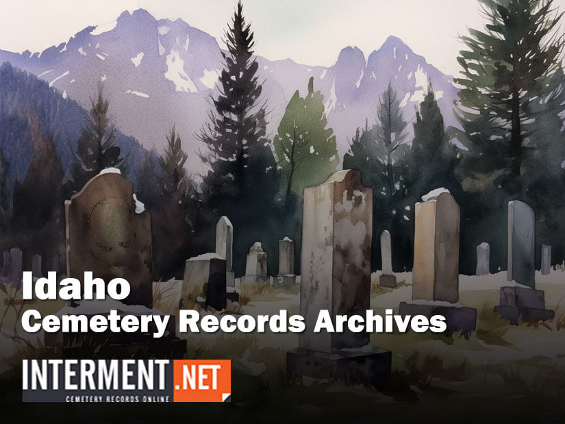idaho cemetery records