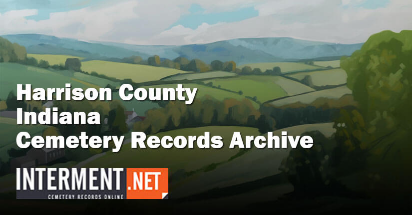 harrison county indiana cemetery records