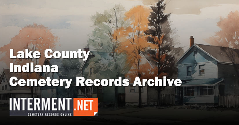 lake county indiana cemetery records