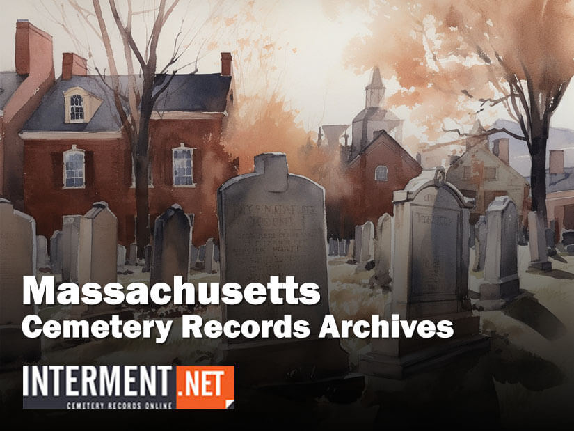 massachusetts cemetery records