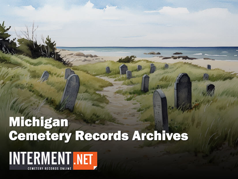 michigan cemetery records
