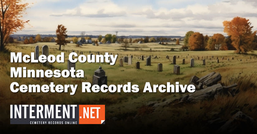 mcleod county minnesota cemetery records