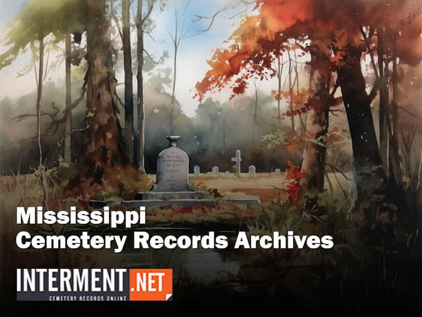 mississippi cemetery records