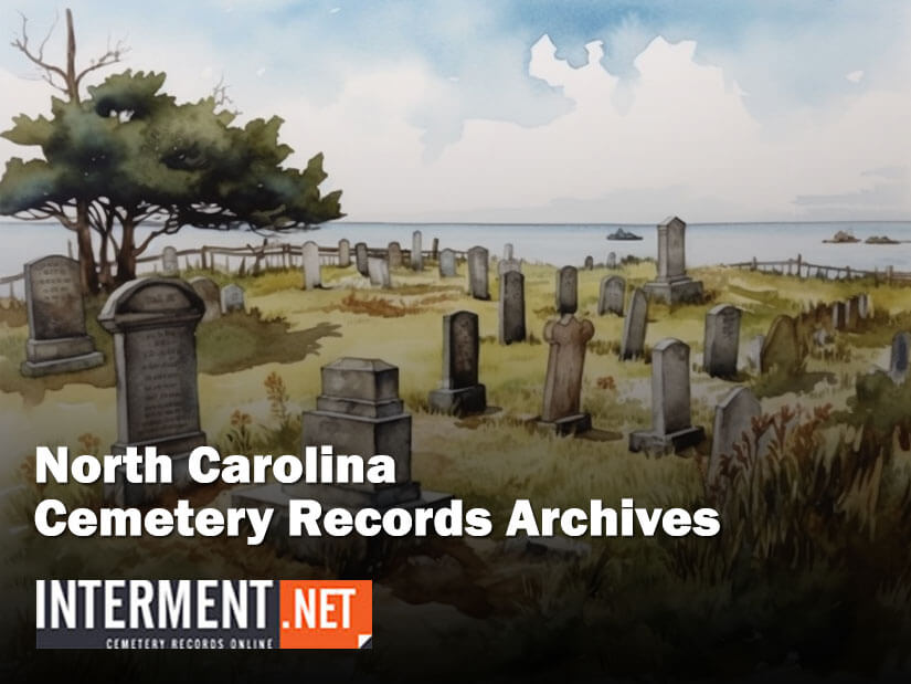 north carolina cemetery records
