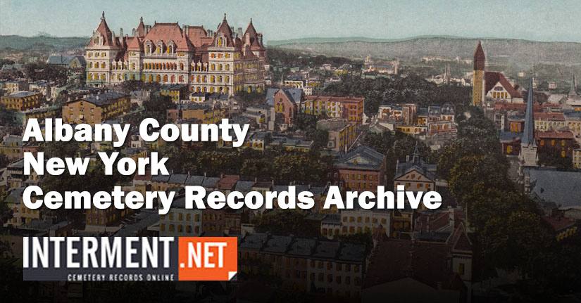 albany county new york cemetery records