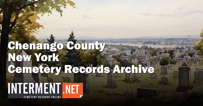 chenango county new york cemetery records
