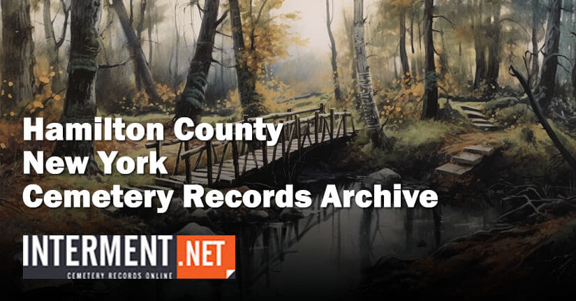 hamilton county new york cemetery records