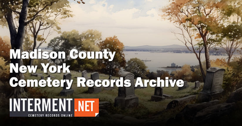 madison county new york cemetery records