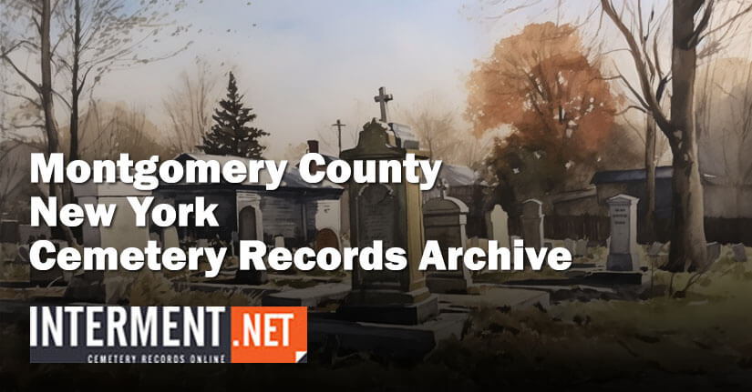 montgomery county new york cemetery records