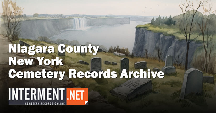 niagara county new york cemetery records