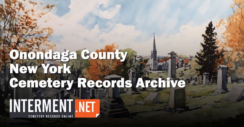 onondaga county new york cemetery records