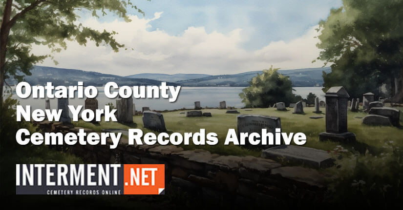 ontario county new york cemetery records