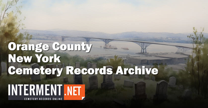 orange county new york cemetery records
