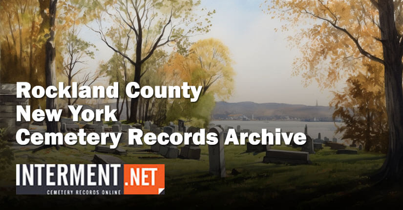 rockland county new york cemetery records