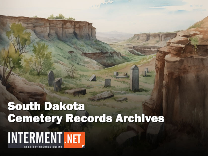 South Dakota cemetery records