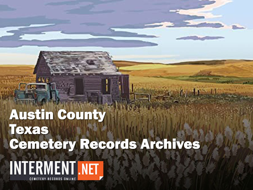 austin county texas cemetery records