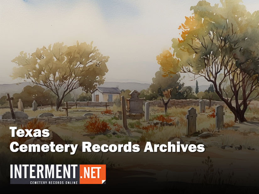 texas cemetery records